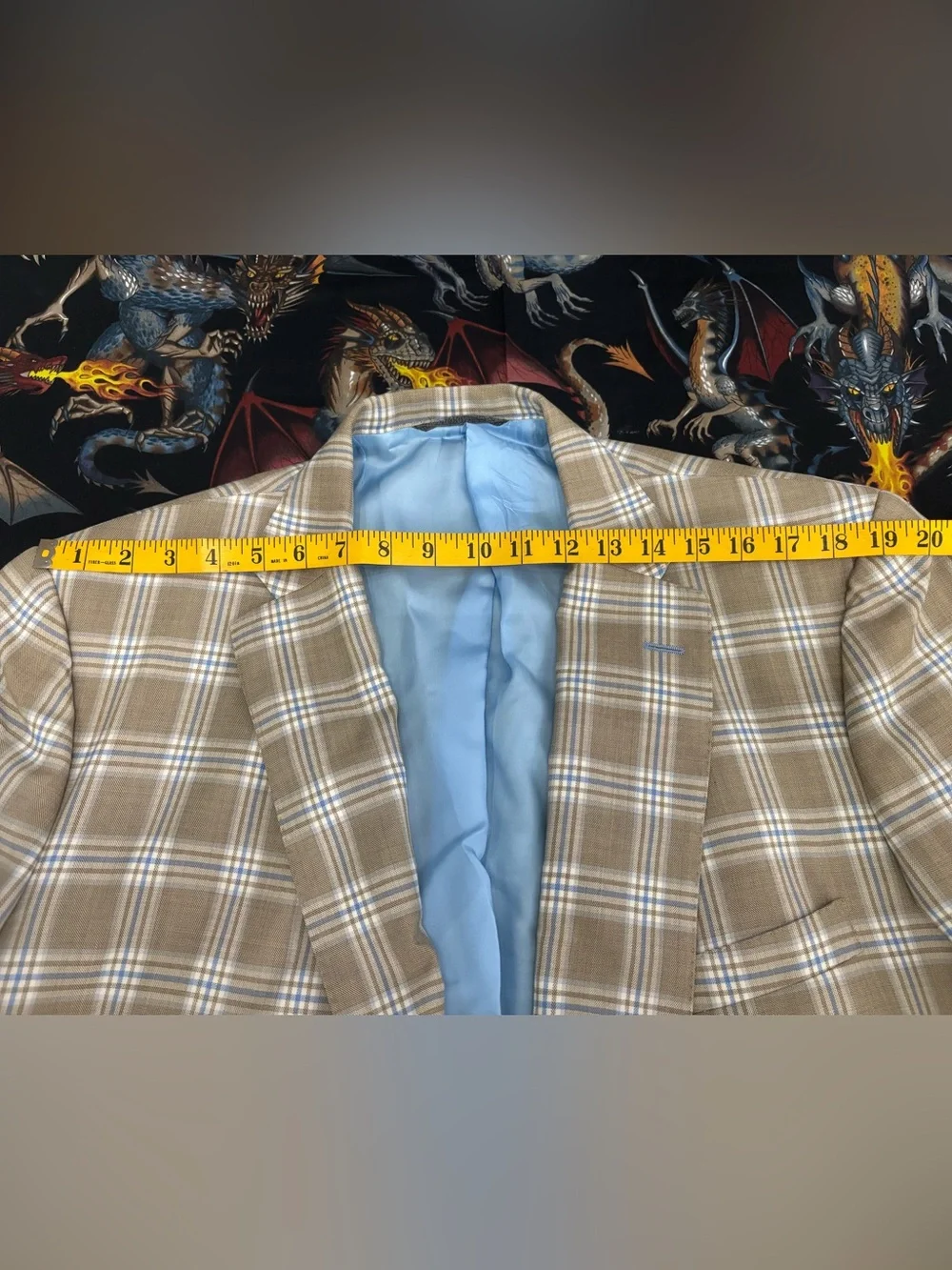 Tom James Royal Classic Collection Bespoke Sport Coat, 48R *see measurements*